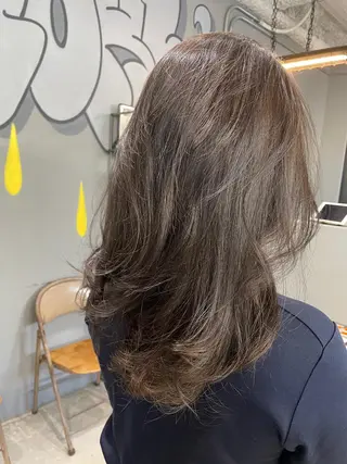 ロング カラー メンズ専門サロン wokeのヘアスタイル