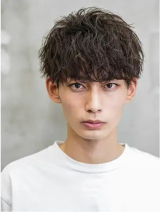 パーマ メンズ メンズ特化💥 ショートスタイル💥のヘアスタイル