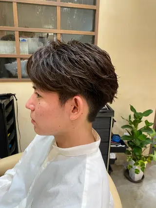 ショート メンズ 鹿児島 TSUBASAのヘアスタイル