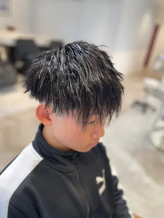 ショート メンズ メンズパーマ/カット / 古川　諒のヘアスタイル