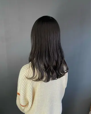 セミロング カラー 暗髪とオリーブ🌿 渡辺拓人のヘアスタイル