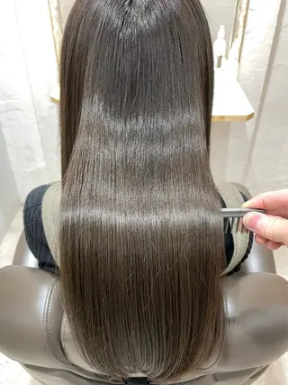 セミロング 銀座No.1髪質改善 縮毛矯正/本木のヘアスタイル