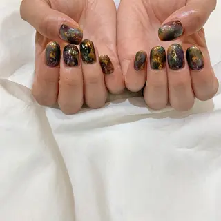 ネイル 藤原 胡桃のネイルデザイン