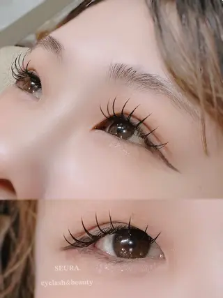 マツエク・マツパ SEURA. saya /JR尼崎のマツエク・マツパデザイン