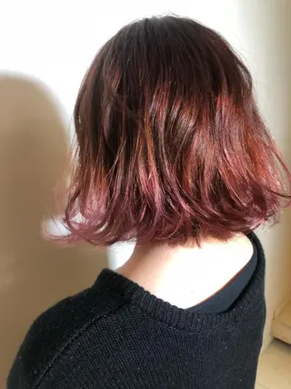 カラー 片山美穂 心斎橋・なんばのヘアスタイル