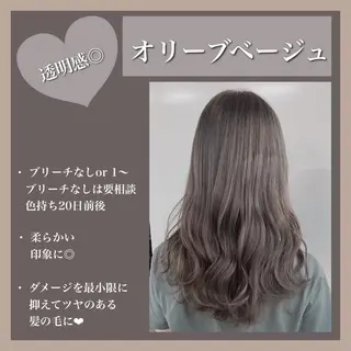 セミロング 美髪/透明感カラー 菅原弘行のヘアスタイル