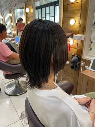 ショート なな /カラー/アレンジのヘアスタイル