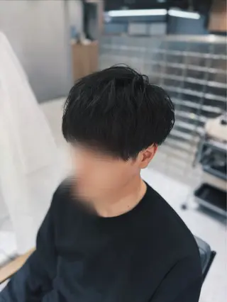 ショート パーマ メンズ By eight 名古屋所属・バイエイト名古屋 星野ヒロトのヘアスタイル