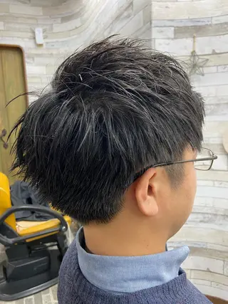 ショート メンズ 大坪 拓斗のヘアスタイル
