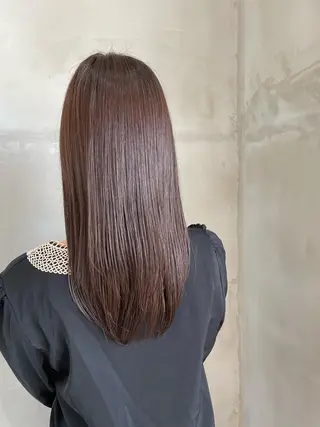 カラー 益 佑夏のヘアスタイル