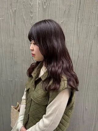 カラー 🎀西川芽依/ 暖色カラー🎀のヘアスタイル