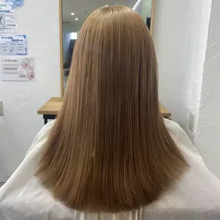 ロング カラー 髪質改善/白髪ぼかし SHIONのヘアスタイル