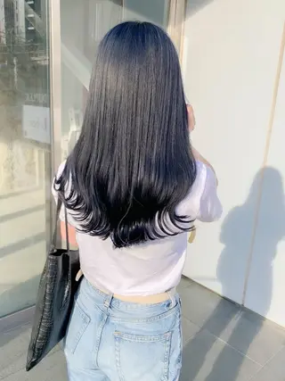 ロング 光岡 玲遠のヘアスタイル