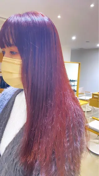 ロング 各務原/カラー/ブリ ーチお任せください!のヘアスタイル