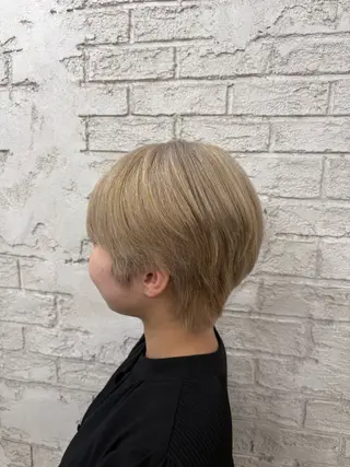 ショート ブリーチモデル 募集中🍑Momoのヘアスタイル