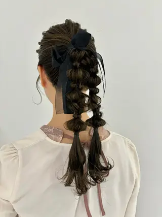 ロング ヘアアレンジ iena渋谷 /ゆーこのマツエク・マツパデザイン
