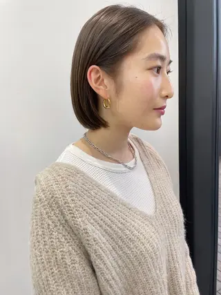 ショート カラー 💖美髪矯正💖 辻未侑のヘアスタイル