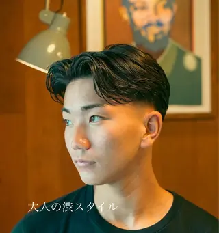 メンズ メンズ似合わせ タチカワユウキのヘアスタイル