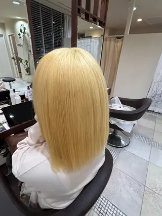 ミディアム 藤平 いぶきのヘアスタイル