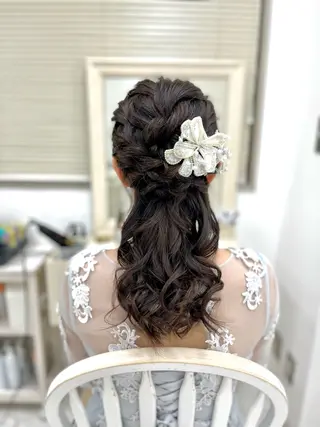 ヘアアレンジ 似合わせヘアメイク 💐オダギリチアキのヘアスタイル