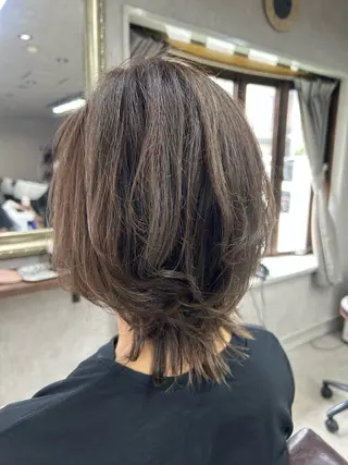 ミディアム カラー Lien 深井店のヘアスタイル