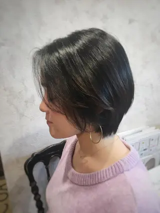 ショート カラー たなか ちあきのヘアスタイル