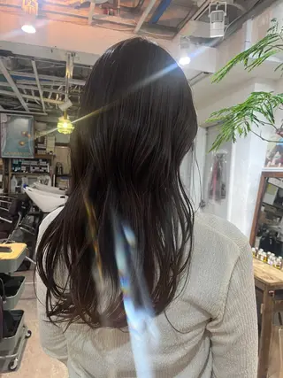 ロング カラー デザインカット/新宿 🕊️mao 🌿のヘアスタイル