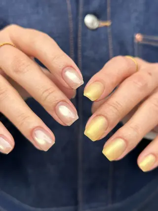 ネイル Yumi シンプルネイルのネイルデザイン