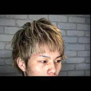 ミディアム カラー メンズ 💈大人の渋髪💈 店長　大橋侑弥のヘアスタイル