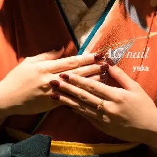 ネイル AGnail 富永  /オフ無料フィルインのネイルデザイン