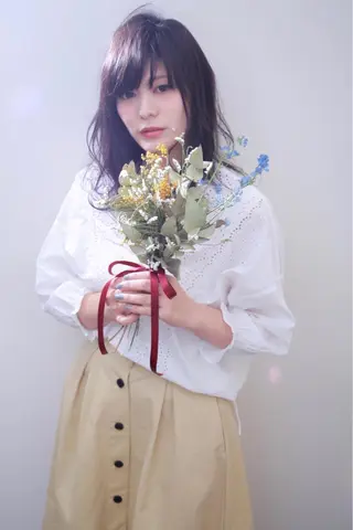 セミロング 伊藤 裕貴のヘアスタイル