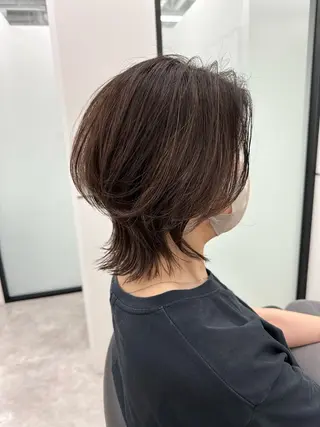 ミディアム カラー 髪質改善 /ツヤ髪/植竹偉吹のヘアスタイル