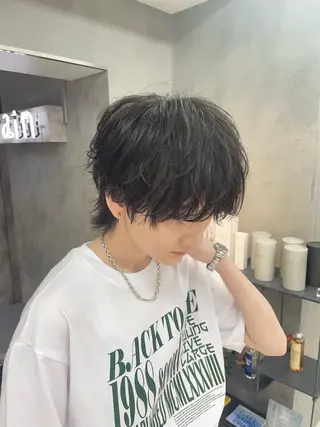 パーマ メンズ メンズ縮毛矯正 メンズカット/のヘアスタイル