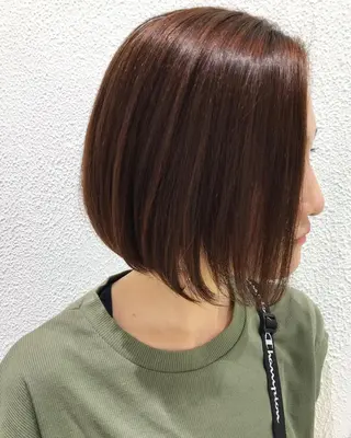 ショート カラー 当日予約🆗✂︎ ウエモト　タクのヘアスタイル