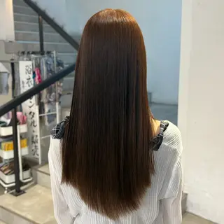 カラー 透明感カラー/レイヤ ーカットりこ🤎🫧のヘアスタイル