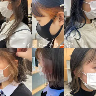 ショート カラー 森貴裕/ベージュ/ パーマ/オリーブのヘアスタイル