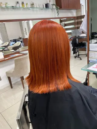 ミディアム カラー 色川 優斗《髪質改善》のヘアスタイル