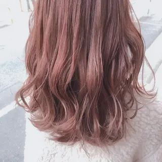 ミディアム カラー シアカラー×髪質改善 技術保証/浦前翼のヘアスタイル