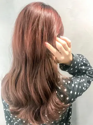 ロング カラー 江畑 匠 新宿三丁目 徒歩30秒⭐️のヘアスタイル