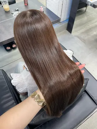 ロング 💗韓国ヘア/透明感 💗若菜あいこのヘアスタイル