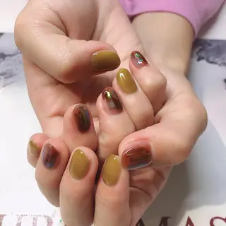 ネイル ガレンドウ 白澤 愛子のネイルデザイン