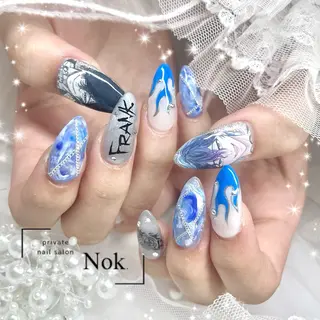 ネイル 池袋痛ネイル Nok. 渡辺のネイルデザイン