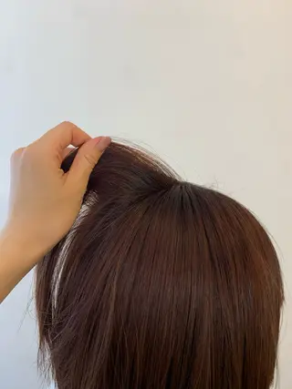 カラー ハロウ momonaのヘアスタイル