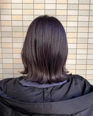 ミディアム カラー 明治神宮前 NANAMIのヘアスタイル