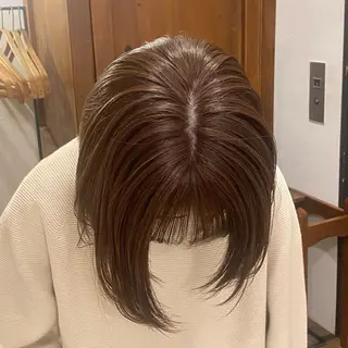 ミディアム カラー 透明感カラー 🦙なりたりみのヘアスタイル