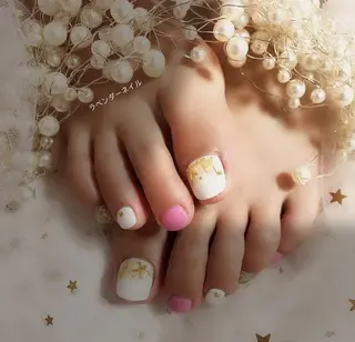 ネイル ラベンダー💖日暮里 ルル💖ネイルのネイルデザイン