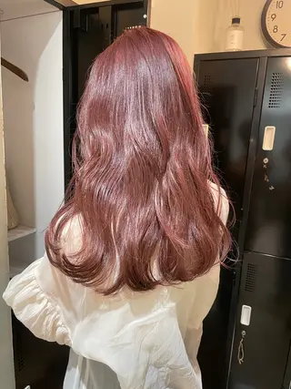 セミロング 透明感/レイヤー🎀 春カラー/エリコ🌈のヘアスタイル