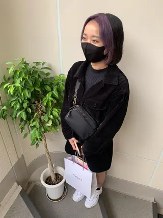 ショート カラー 羽エクステ🩷 🤍まき🤍のマツエク・マツパデザイン