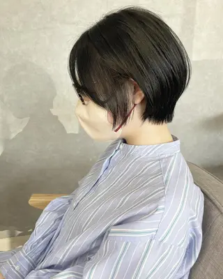 ショート 河原 亮のヘアスタイル