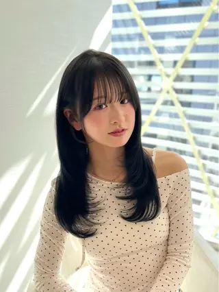セミロング ♥️褒められ艶髪× 髪質改善/佑珠♥️のヘアスタイル